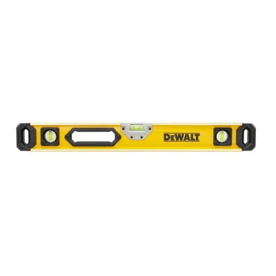 Рівень DeWALT BOX BEAM LEVELS, алюмінієвий, 3 капсули, 600 мм (DWHT0-43224)