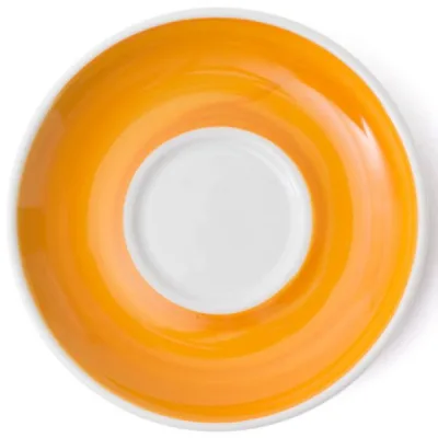 Блюдце Ancap серія Verona Millecolori 14,5 см Yellow для серій "Verona/Torino/Bari/Palermo Millecolori Hand P (34414)