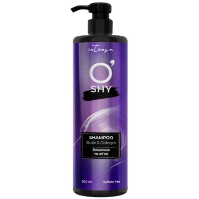 Шампунь O'Shy Intense Biotin & Collagen Зміцнення та об'єм 500 мл (4820263232941)
