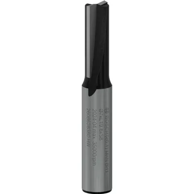 Фреза Bosch Professional пазова з двома лезами, Std, S8, D7, L20 (2.608.628.380)