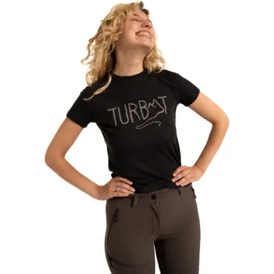 Футболка Turbat Magic Logo SS Wmn caviar - XS - чорний (012.004.5567)