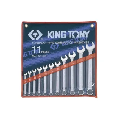 Ключ KING TONY ріжково-накидний 11 шт. (1211MR)