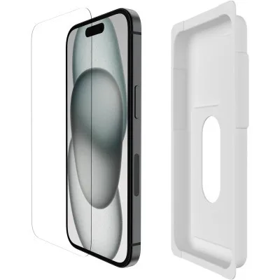Скло захисне Belkin iPhone 15/14 Pro TemperedGlass (1 Pack) (OVA135ZZ)