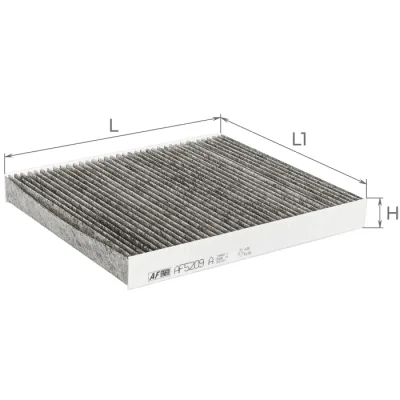 Фільтр салону ALPHA FILTER AF5209a