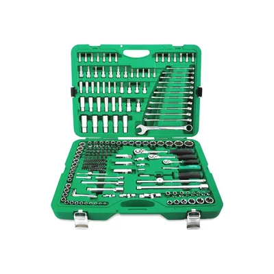 Набір інструментів Toptul професійний 1/4", 3/8", 1/2" 216од. (GCAI216R)