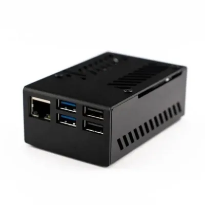 Корпус для Мікро ПК Pimoroni for Raspberry Pi 5 Aluminum with NVMe (PIM771)