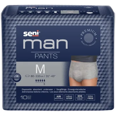 Підгузки для дорослих Seni Man Pants Medium 10 шт (5900516800543)