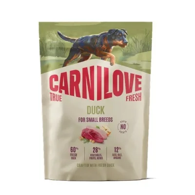 Сухий корм для собак Carnilove True Fresh Duck Small Breed 1.5 кг (8595602581894)