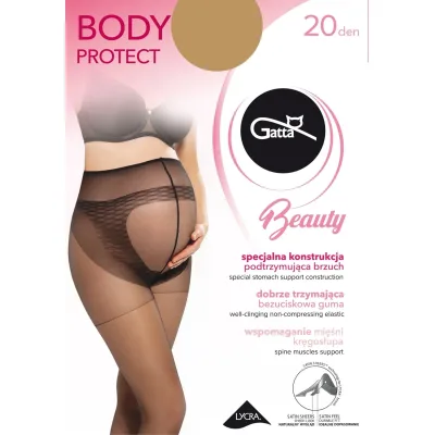 Колготи Gatta Body Protect Для вагітних 20 Den Nero - 2 (5900042061425)
