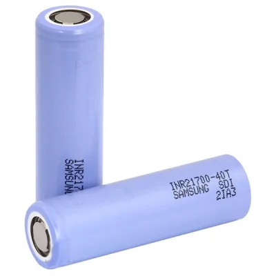 Акумулятор 21700 4000mAh, 35A, 4.2/3.6/2.5V Samsung (INR21700-40T)