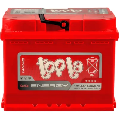 Акумулятор автомобільний Topla 66 Ah/12V Energy Euro (108 066)