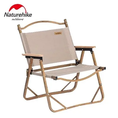 Крісло складане Naturehike MW02 NH19Y002-D, 600D Oxford / алюміній, р-р S, бежевий