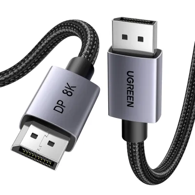 Кабель мультимедійний DisplayPort M to DisplayPort M 3.0m V1.4 8K60Hz black Ugreen (25906)
