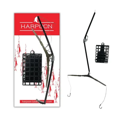 Монтаж Harpoon Фідер Кормушка метал 2 гачки 60г (2700000010488)