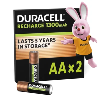 Акумулятор Duracell AA HR6 1300mAh * 2 (5000394039186 / 81367175)
