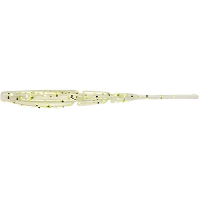 Силікон рибальський FishUP Aji Triple Stick 1.9" 412 - UV Clear/Chartreuse (10шт/уп) (1864.14.92)