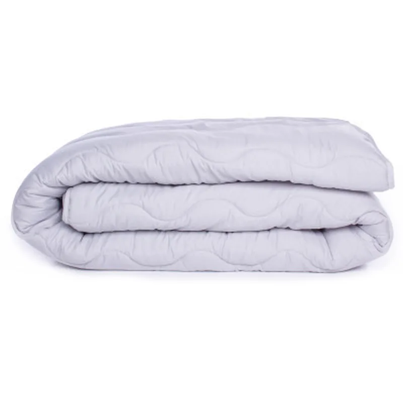 Ковдра MirSon антиалергенна EcoSilk всесезонна №9007 Eco Light Gray 220x240 см (2200005994375)