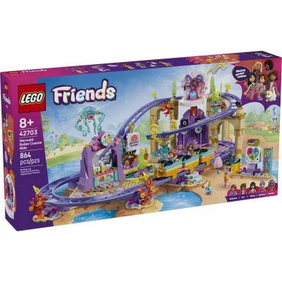 Конструктор LEGO Friends Американські гірки з русалками (42703)