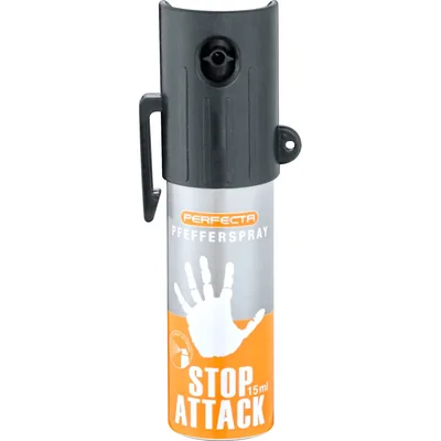 Балончик газовий перцевий з кіпсою Umarex Perfecta Stop Attack 10%, 15 мл, конусне