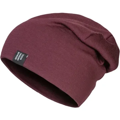 Шапка Sensor Merino Extreme 25200096 сиваво-бордова (SU32ME-port-red)