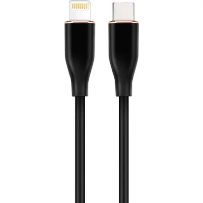 Дата кабель USB 2.0 AM to Lightning 1.5m 2.25A Cablexpert (CC-USB2S-CM8PM-1.5M-BK)