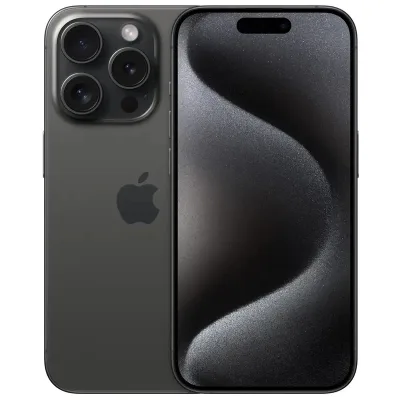Мобільний телефон Apple iPhone 15 Pro 256Gb Black Titanium (Grade A) USED (iP15Pr25BkT_A)