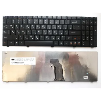Клавіатура ноутбука Lenovo IdeaPad G560/3000 Series черная UA (A43258)