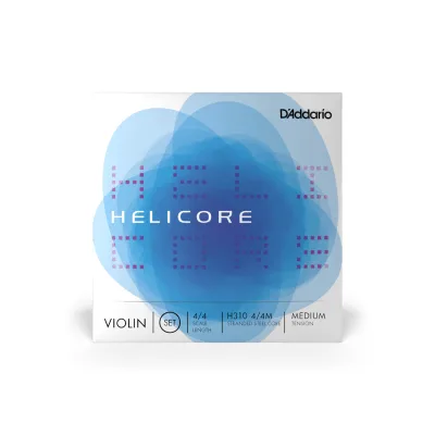 Струни для скрипки D'Addario Helicore Violin String Set 4/4 Scale Medium Tension (H310 4/4M)