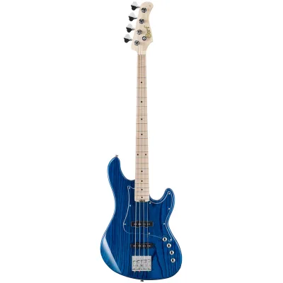 Бас-гітара Cort GB74JJ Aqua Blue
