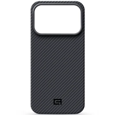 Чохол до мобільного телефона Armorstandart BlackIcon Aramid Twill MagCase Apple iPhone 17 Pro Black (ARM90149)