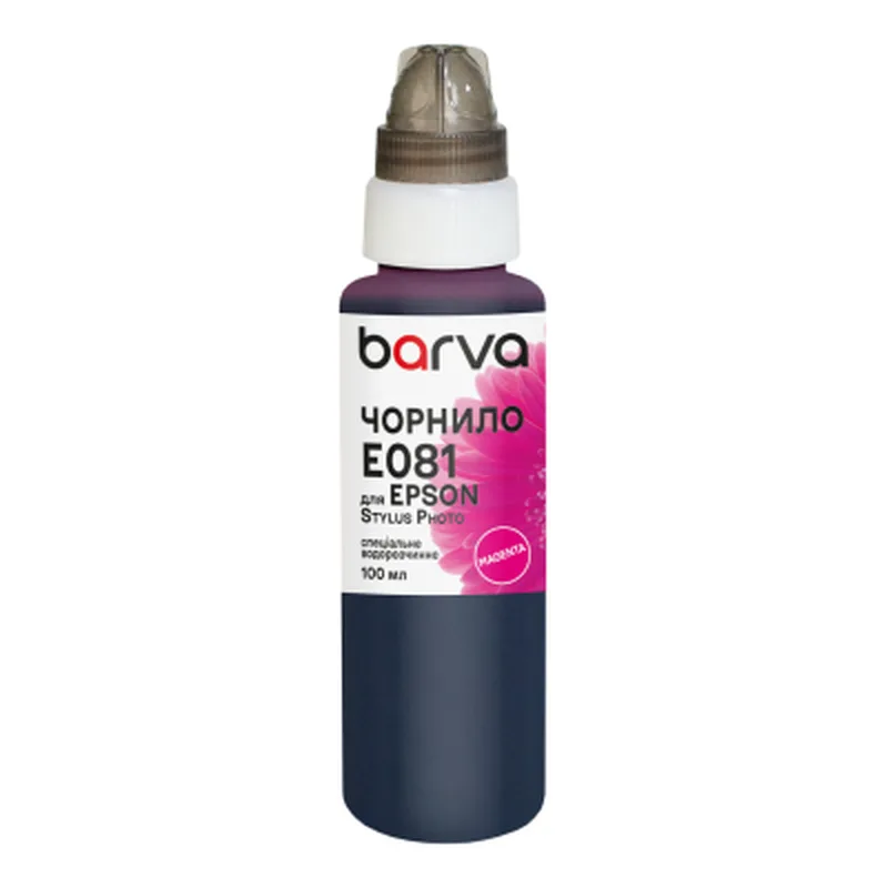 Чорнило Barva Epson T0483/T0803/T0813 100 мл, special, magenta (E081-326e)