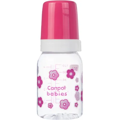 Пляшечка для годування Lovi 120 мл (BPA FREE) рожева (11/820)