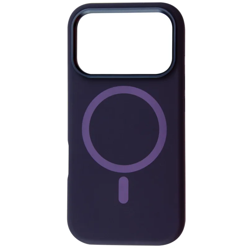 Чохол до мобільного телефона BeCover FIBRA Silicone OmniMag Apple iPhone 17 Pro Dark Purple (716215)