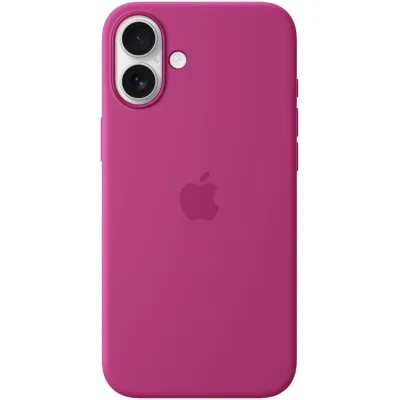Чохол до мобільного телефона Apple iPhone 16 Plus Silicone Case with MagSafe - Fuchsia (MYYE3ZM/A)