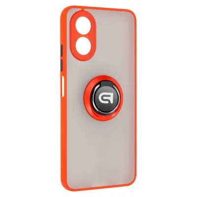 Чохол до мобільного телефона Armorstandart Frosted Matte Ring OPPO A18 4G / A38 4G Red (ARM72702)