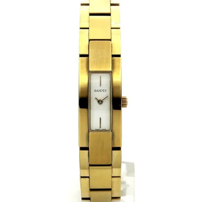 Наручний годинник Gucci 4605L 24605 g.-plated, white dial, g.-plated