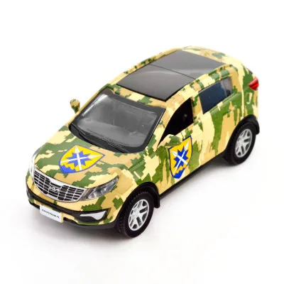 Машина TechnoDrive Автомодель серії Шеврони Героїв - Kia Sportage R - 56 ОМПБр (250362M)