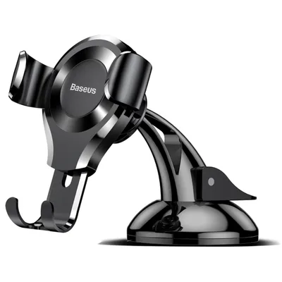 Універсальний автотримач Baseus Osculum Type Gravity Car Mount Black (SUYL-XP01)
