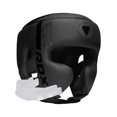 Боксерський шолом RDX F6 Kara Matte Black M (HGR-F6MB-M)