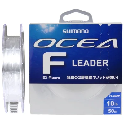 Флюорокарбон Shimano Ocea Leader EX Fluorocarbon 50m 0.916mm 100lb/45.4kg Clear (2266.46.74)