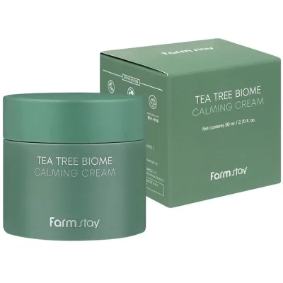 Сироватка для обличчя FarmStay Tea Tree Biome Calming Cream 80 мл (8809783321416)
