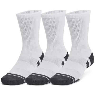 Шкарпетки Under Armour 1379512-100 Performance Tech 3 пари Crew білий XL (196883986767)