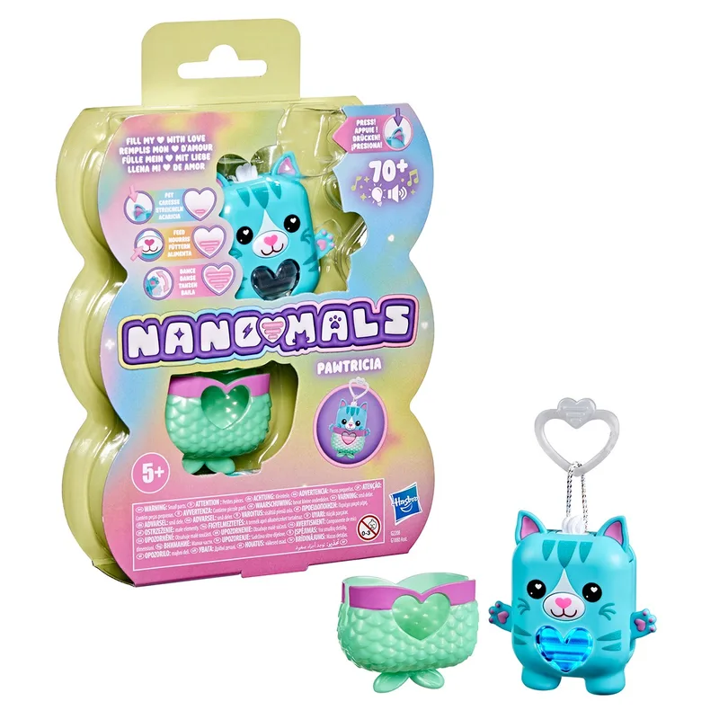 Інтерактивна іграшка Nanomals S1 Синій котик (G2208)