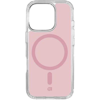 Чохол до мобільного телефона Armorstandart Clear Hybrid MagCase Apple iPhone 16 Pro Pink (ARM91732)