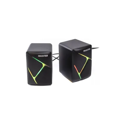 Акустична система Maxxter CSP-U004RGB USB Black (CSP-U004RGB)