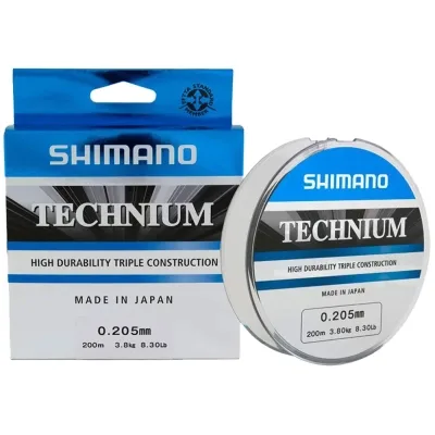 Волосінь Shimano Technium 200m 0.185 mm 3.2 kg (2266.70.01)
