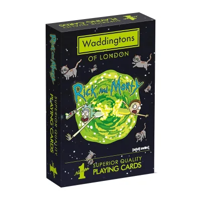 Гральні карти Winning Moves Waddingtons Rick & Morty (WM00039-EN1-12)