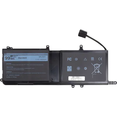 Акумулятор до ноутбука PowerPlant Dell Alienware 15 R3 (9NJM1) 11.4V 8333mAh (NB530007)