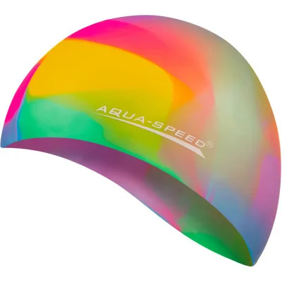 Шапка для плавання Aqua Speed Bunt 4048 113-54 мультиколор Уні OSFM (5908217640482)