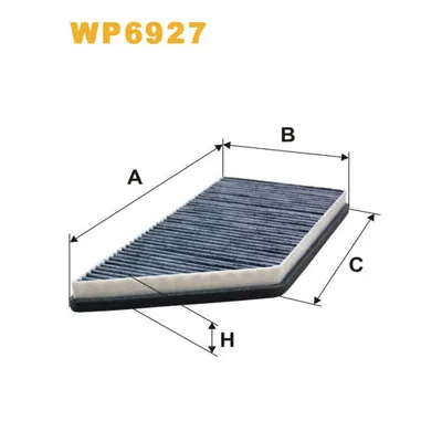 Фільтр салону Wixfiltron WP6927